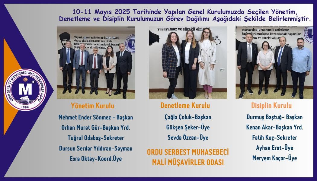 GÖREV DAĞILIMI GERÇEKLEŞTİRİLDİ
