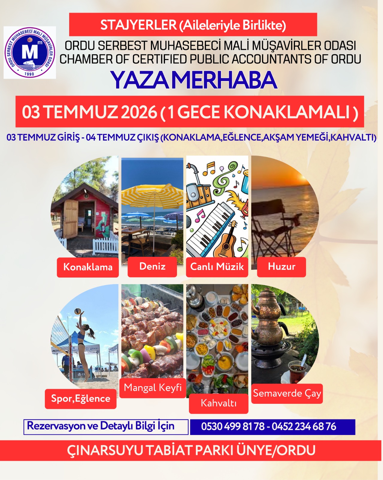 STAJYERLER İLE YAZA MERHABA
